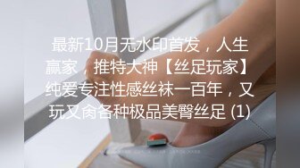 最新10月无水印首发，人生赢家，推特大神【丝足玩家】纯爱专注性感丝袜一百年，又玩又肏各种极品美臀丝足 (1)