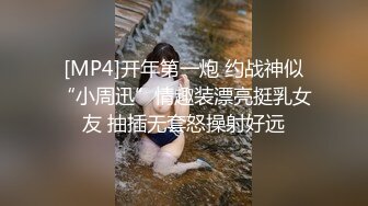 [MP4]开年第一炮 约战神似“小周迅”情趣装漂亮挺乳女友 抽插无套怒操射好远