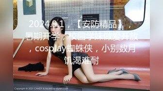 2024.9.1，【安防精品】，暑期开学，校园学妹做爱开放，cosplay蜘蛛侠，小别数月饥渴难耐