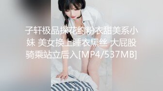 子轩极品探花约粉衣甜美系小妹 美女换上睡衣黑丝 大屁股骑乘站立后入[MP4/537MB]