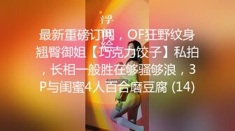 最新重磅订阅，OF狂野纹身翘臀御姐【巧克力饺子】私拍，长相一般胜在够骚够浪，3P与闺蜜4人百合磨豆腐 (14)