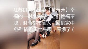 江苏良家小娇妻【苗芳芳】幸福的一对小夫妻，老公艳福不浅，时尚都市丽人，回到家中各种情趣黑丝高跟，屌爆了 (4)