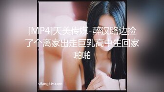 [MP4]天美传媒-醉汉路边捡了个离家出走巨乳高中生回家啪啪