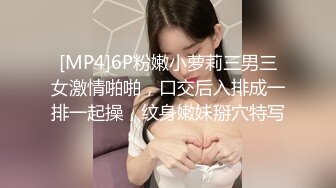 [MP4]6P粉嫩小萝莉三男三女激情啪啪，口交后入排成一排一起操，纹身嫩妹掰穴特写