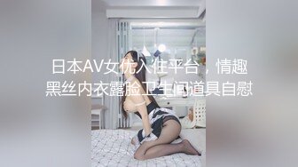 日本AV女优入住平台，情趣黑丝内衣露脸卫生间道具自慰